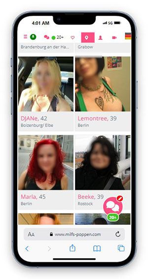 Milfs Poppen mobile nutzung